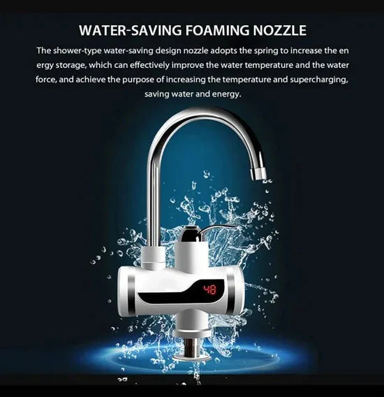 Electric Faucet Tap, Electric Hot & Cold Water Tap, Instant Water Heater