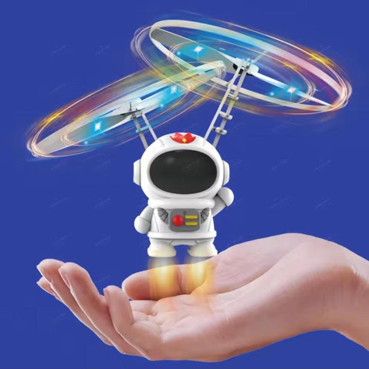 astraunat flying toy with gesture sensor rechargeable
