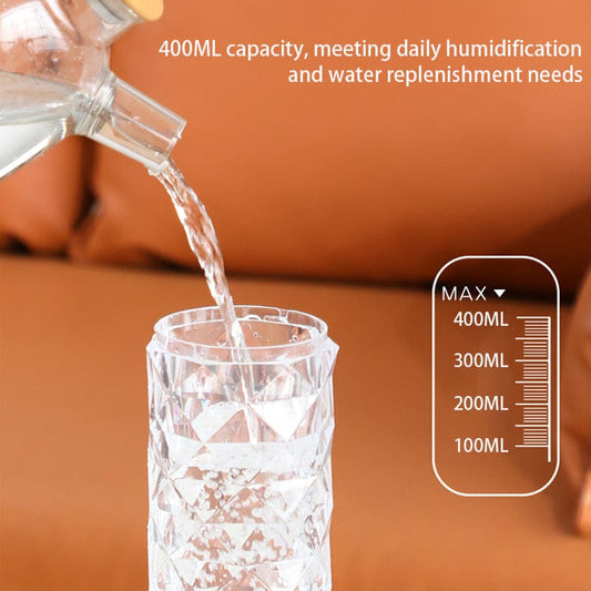 Silent humidification and water replenishment
